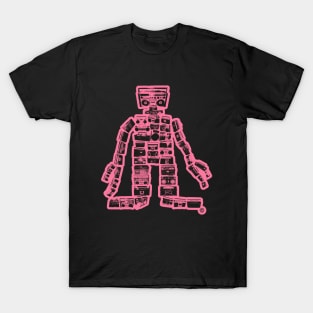 „Boombastic Giant“.  Gigantic Hip Hop Robot. Boombox Monster. T-Shirt